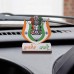 Voila Indian Flag for Car Dashboard Study Table Home & Office Lotus Flag